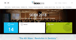 Desktop Screenshot of eng.sidex.or.kr
